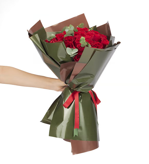 باقة توليبا ديليفري الفاخرة – 60 وردة حمراء